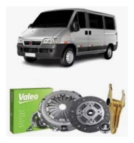 Kit Embreagem C/ Garfo Fiat Ducato 2.3 2010 Até 2016